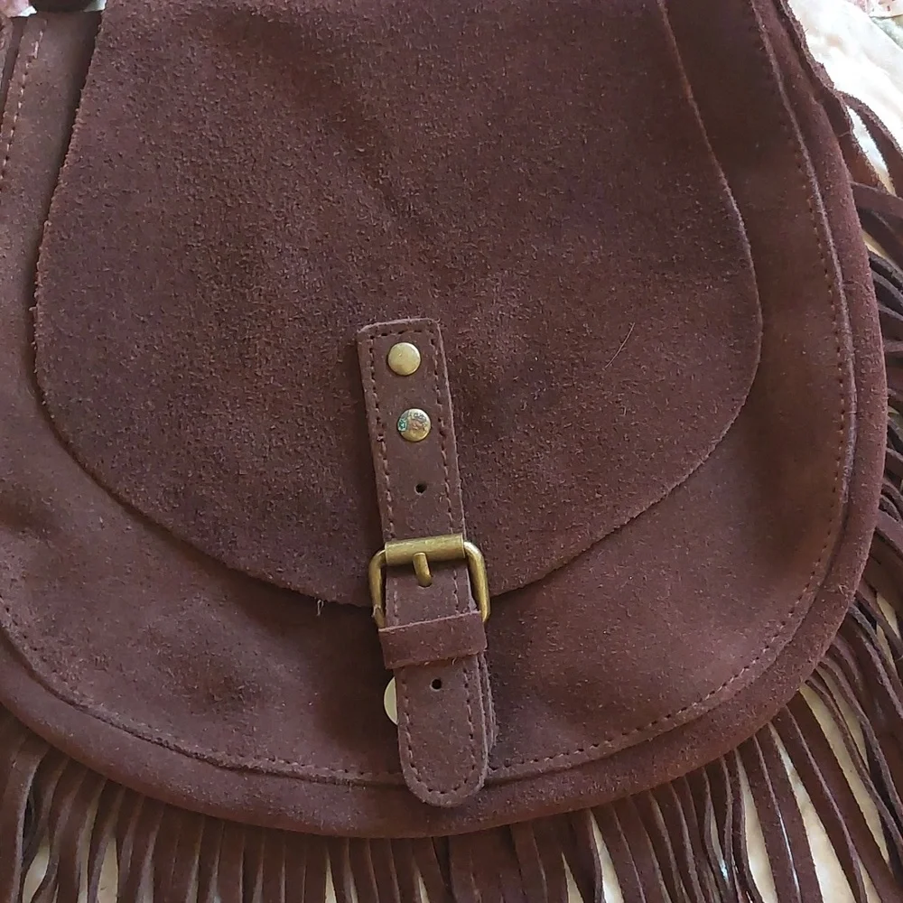 Leather Hippy Fringe  Bag💋 - Picture 2 of 10
